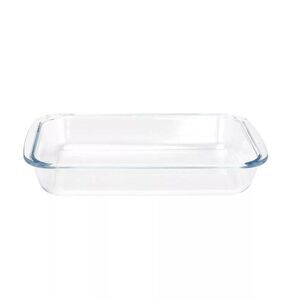 Made By Design 3qt Glass Rectangular Casserole Baking Dish - Dishwasher Safe